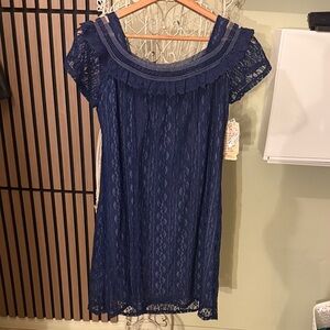 One World - Lace Mini Dress - M